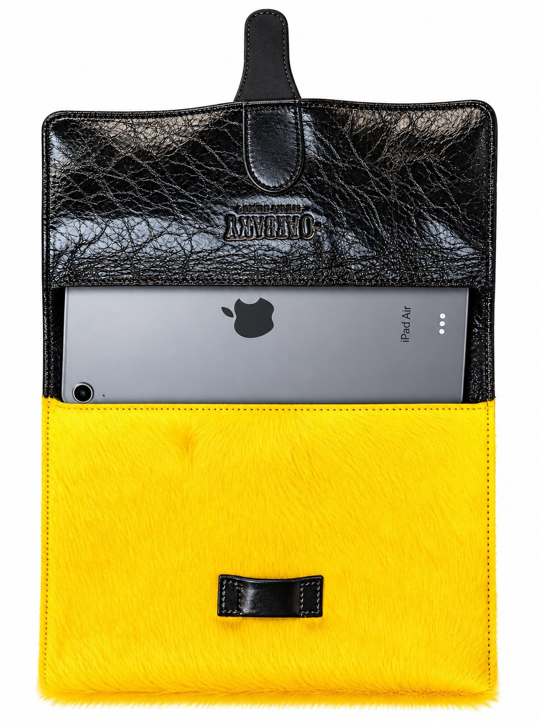 étui IPAD jaune