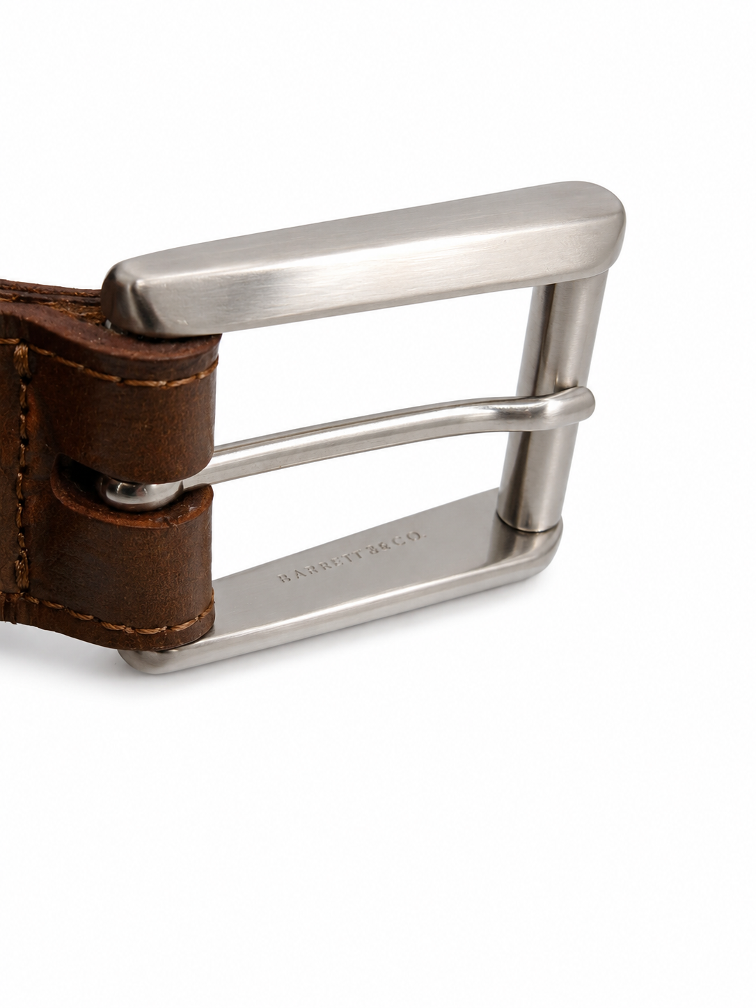 ceinture "autruche" brun